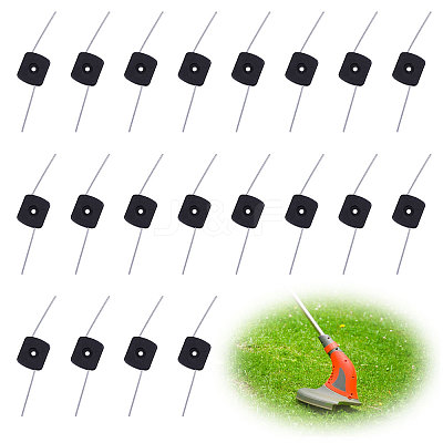 Plastic & Steel Replacement Heads for Electric Cordless Lawn Mower FIND-WH0173-350A-1
