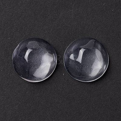 Transparent Resin Cabochons LS-GGLA-G021-01-1