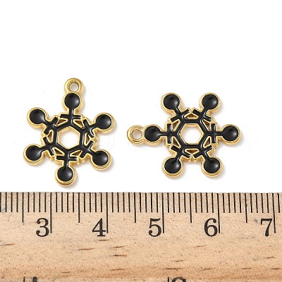 304 Stainless Steel Enamel Pendants STAS-L300-012G-45-1
