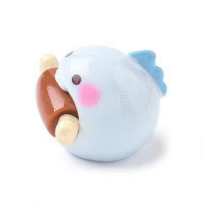 Cute Opaque Resin Cabochons CRES-D301-02A-1