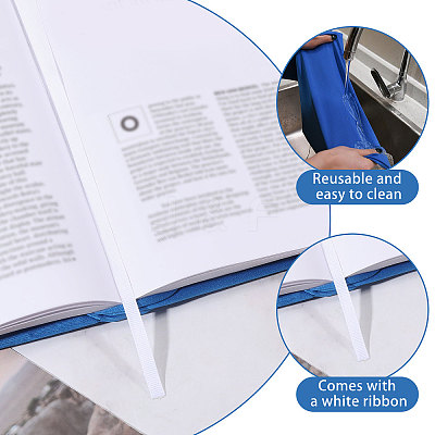 Polyester Book Cover OFST-WH0004-144H-1