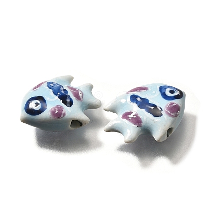 Handmade Porcelain Beads PORC-S002-02A-1