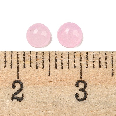 Natural White Jade Dyed Cabochons G-H309-03-15-1