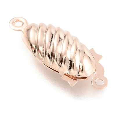 304 Stainless Steel Box Clasps LS-STAS-H151-16RG-1