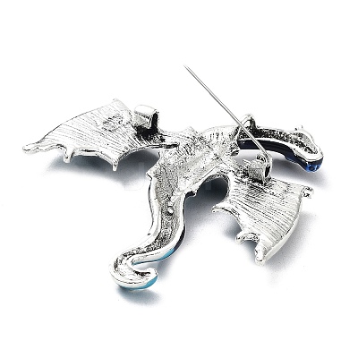 Dragon Alloy Brooch JEWB-K018-13AS-05-1