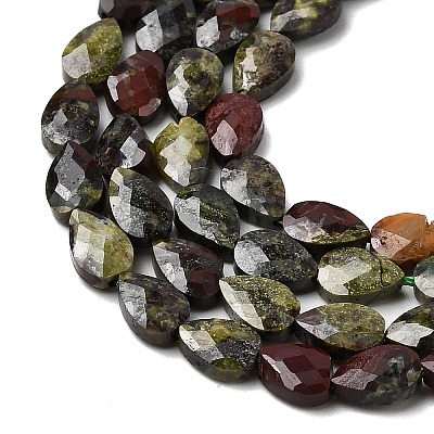 Natural Dragon Blood Beads Strands G-B159-A15-1