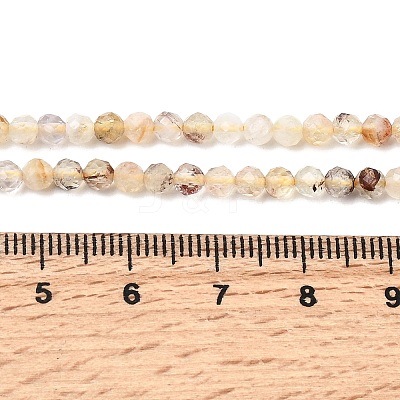 Heated Natural Citrine Beads Strands G-H347-A01-01-1
