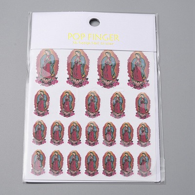 Nail Art Stickers MRMJ-WH0086-30C-1