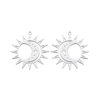 Non-Tarnish 201 Stainless Steel Pendants STAS-N090-LA901-1-1
