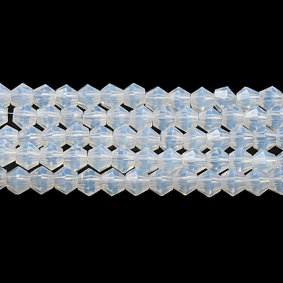 Imitation Jade Glass Beads Strands EGLA-A039-J6mm-D05-1