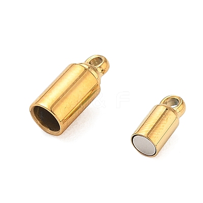 304 Stainless Steel Magnetic Clasps STAS-B104-01A-G-1