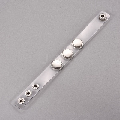Imitation Leather Cord Bracelets BJEW-WH0009-05K-1