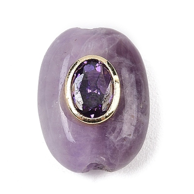 Natural Amethyst Beads GG-CBA407D-08G-1