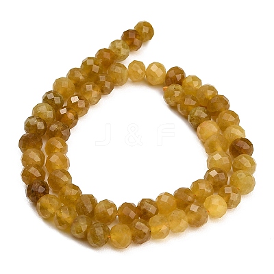 Faceted Dyed Natural White Jade Beads Strands GG-CBAE966-01A-E-1