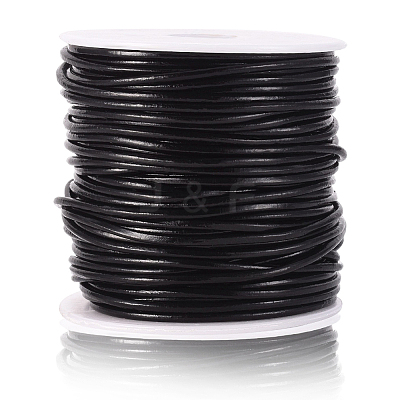 1 Roll Cowhide Leather Jewelry Cord WL-CL0001-03A-01-1