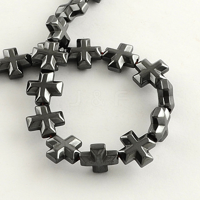 Non-magnetic Synthetic Hematite Beads Strands X-G-R260-17-1