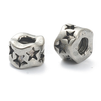 304 Stainless Steel European Beads STAS-I181-032AS-1