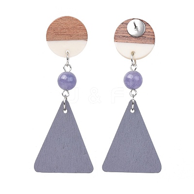Stud Earrings EJEW-JE03007-04-1