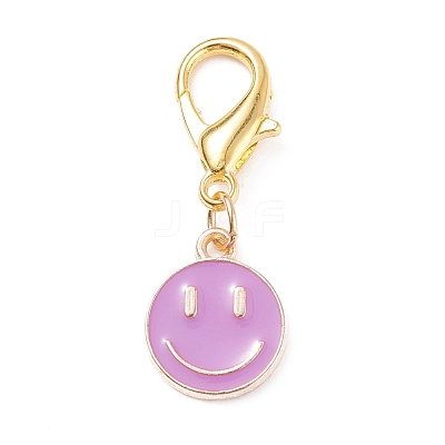 Alloy Enamel Pendants Decoration HJEW-JM00629-1