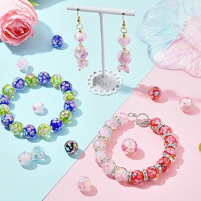 Handmade Lampwork Beads LAMP-SZ0001-43B-01-1