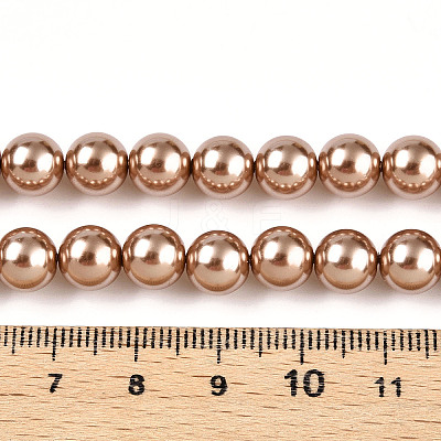 Glass Pearl Beads Strands HY-G002-01D-06-1