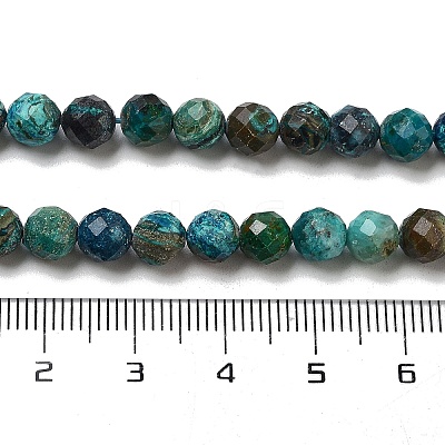 Natural Chrysocolla Beads Strands LS-G-G927-15C-1