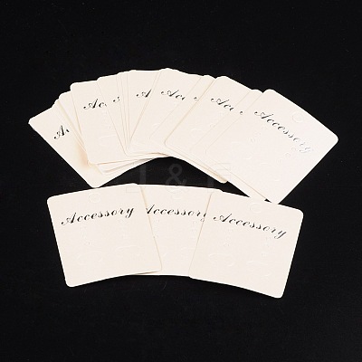 Paper Rectangle Earring Displays Cards CDIS-R010-1