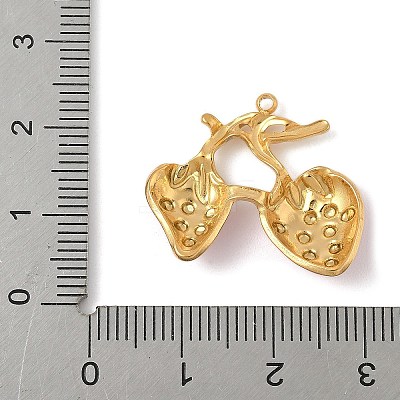 304 Stainless Steel Enamel Pendants STAS-U057-17G-01A-1