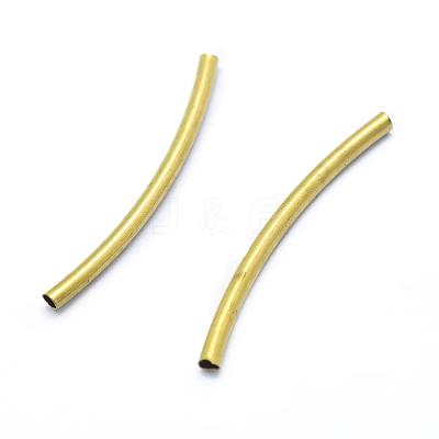 Brass Tube Beads KK-A143-35A-C-RS-1