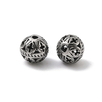 Retro 316 Surgical Stainless Steel Beads STAS-L307-17AS-12-1
