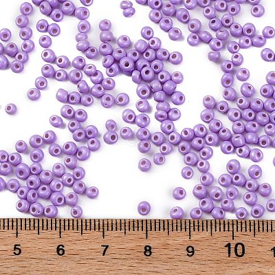 8/0 Baking Paint Glass Seed Beads SEED-M012-02A-47-1