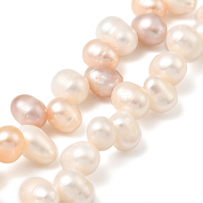 Natural Cultured Freshwater Pearl Beads Strands PEAR-I007-04E-03C-1