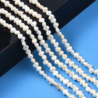 Natural Cultured Freshwater Pearl Beads Strands PEAR-N014-03A-1