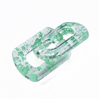 Transparent Acrylic Linking Rings OACR-N009-017A-13-1