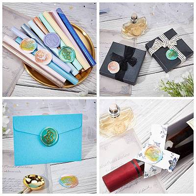 Sealing Wax Sticks DIY-WH0003-G21-1