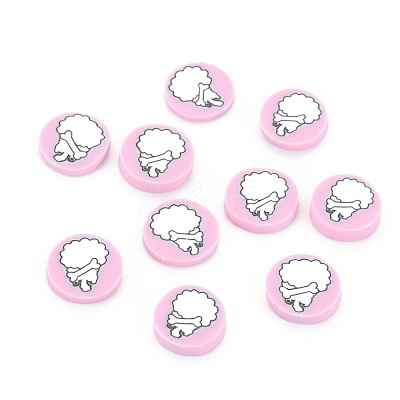 Handmade Polymer Clay Cabochons CLAY-N006-96-1