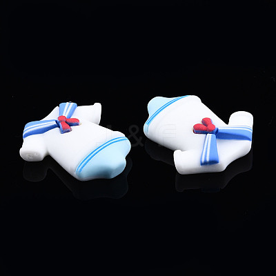 Opaque Resin Cabochons CRES-N021-148-1
