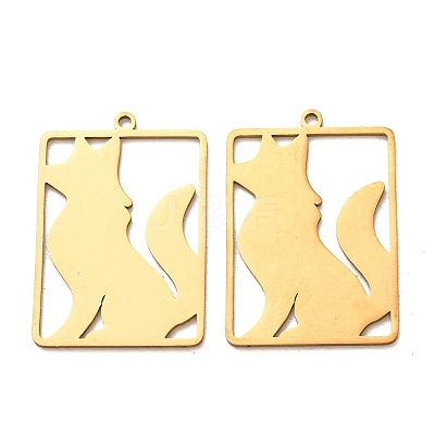 201 Stainless Steel Pendants SA-CBA49C1-04G-1