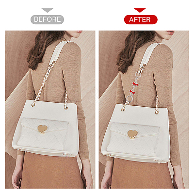 Zinc Alloy Chain Link Purse Strap Extenders AJEW-WH0479-46D-1