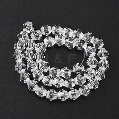 Imitation Austrian Crystal 5301 Bicone Beads GLAA-S026-6mm-07-1
