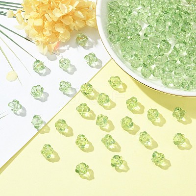 Transparent Acrylic Beads TACR-S154-20A-83-1