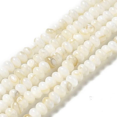 Natural Freshwater Shell Beads Strands BSHE-E026-15B-01-1