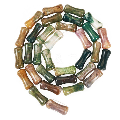 1 Strand Natural Indian Agate Beads Strands G-TA0002-56-1