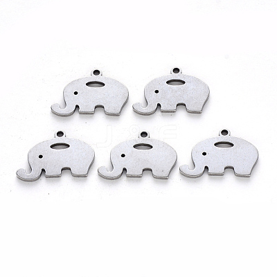 Tarnish Resistant 304 Stainless Steel Pendants STAS-N092-54-1