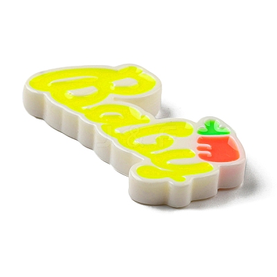 Opaque Resin Enamel Cabochons RESI-I050-01H-1