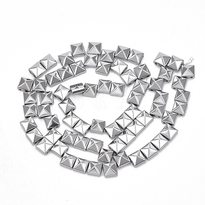 PVD Vacuum Plating Electroplate Non-magnetic Synthetic Hematite Multi- Strand Links G-T114-09-1