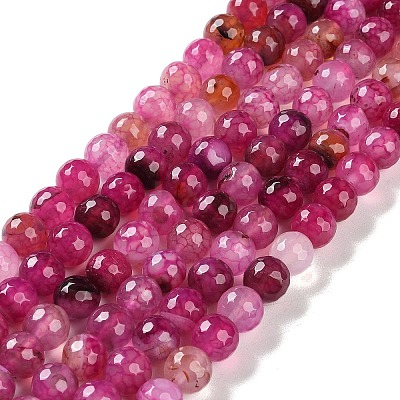 Natural Agate Beads Strands G-M437-C01-01J-1