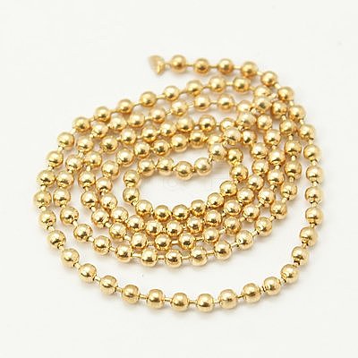 Iron Ball Bead Chains LS-CH-C013-1.5mm-LG-1