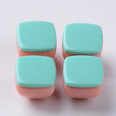 Opaque Acrylic Beads SACR-N007-12A-1