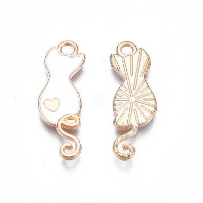 Alloy Enamel Pendants ENAM-S115-144B-1